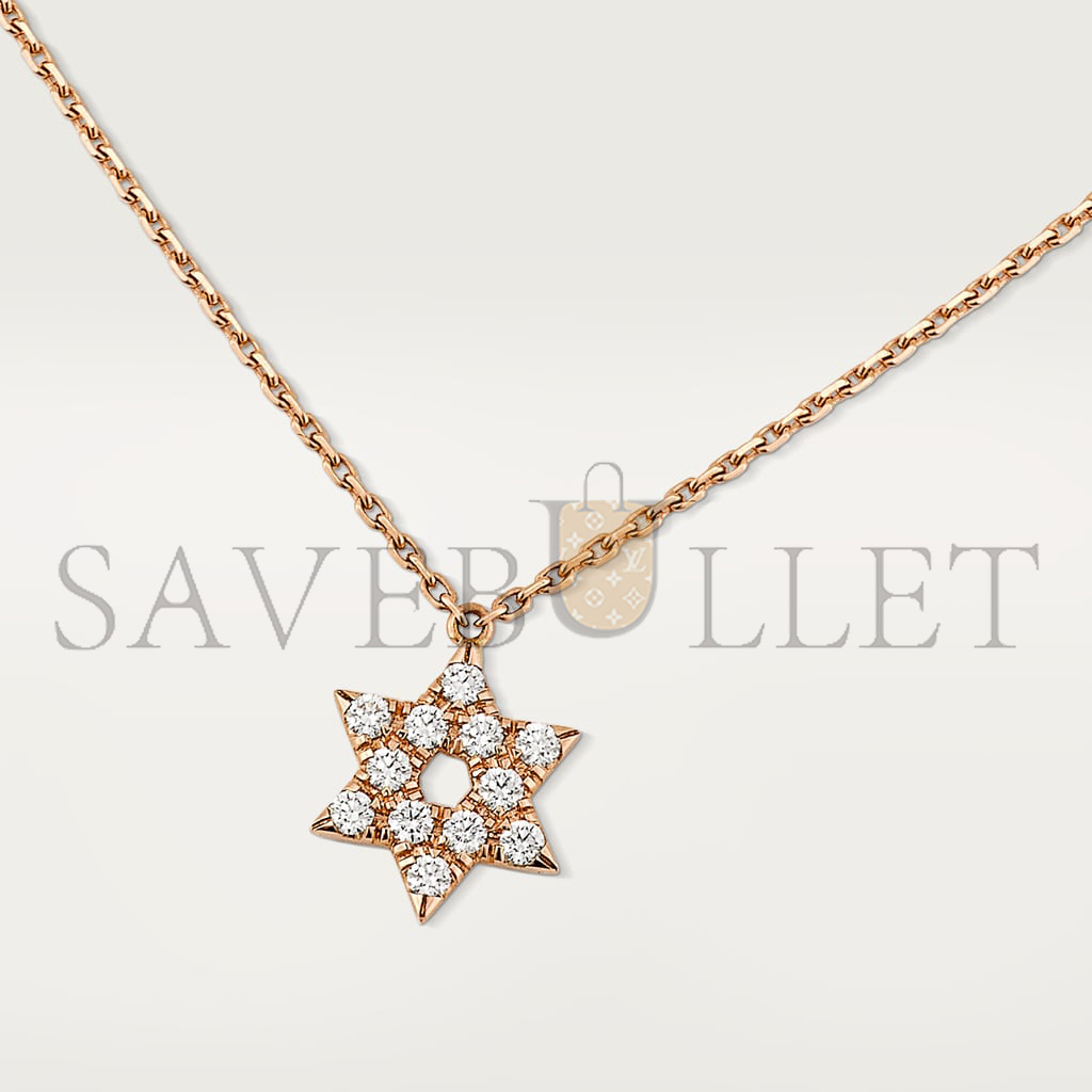 Ca*t*er symbols rose gold necklace b3153116